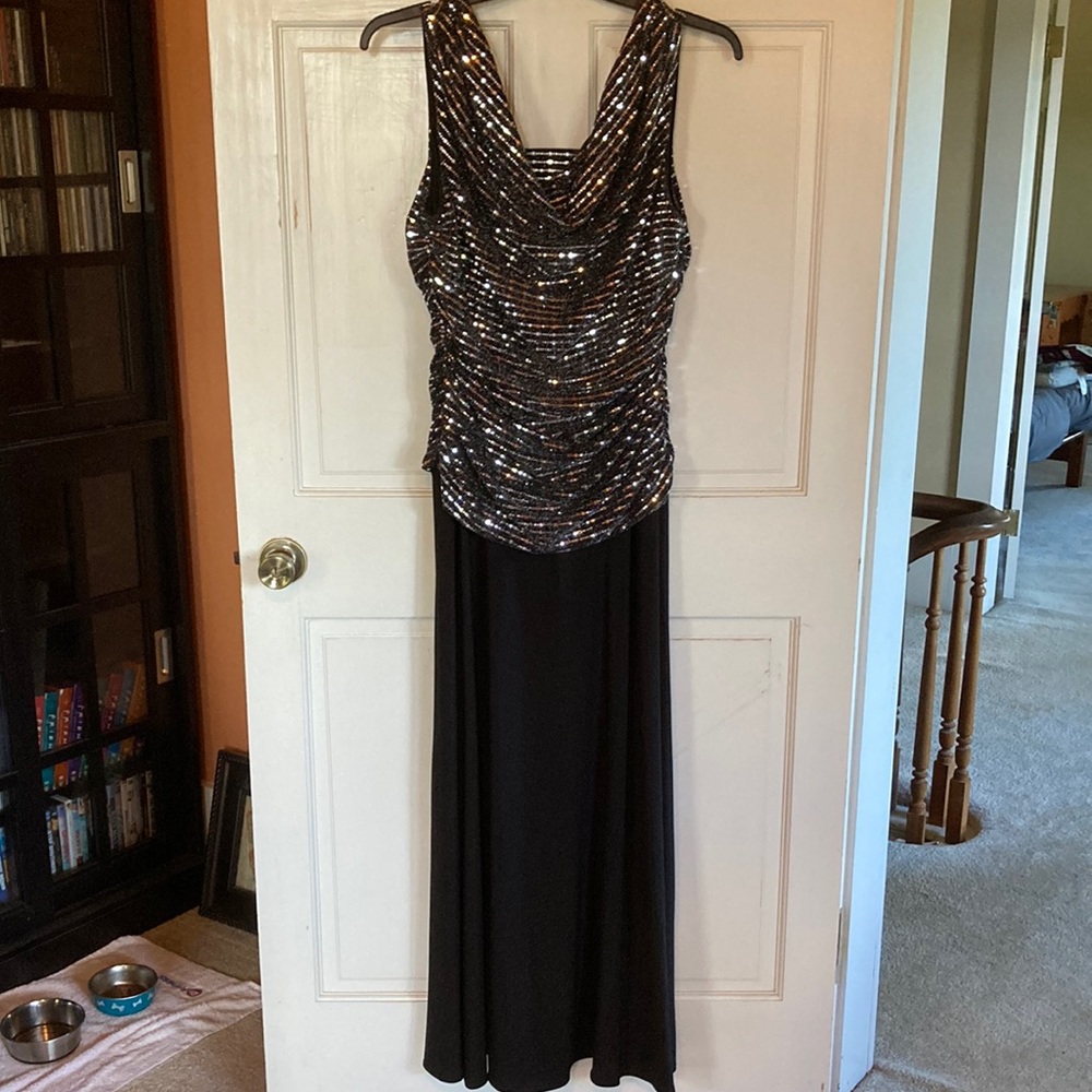 Black formal dress